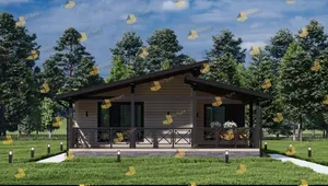 Одноэтажный коттедж Стиль