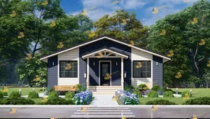 Одноэтажный коттедж Классика 2