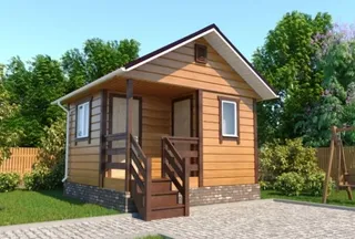 Одноэтажный дачный Малыш