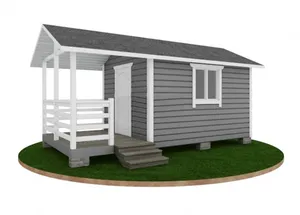 Одноэтажный дачный Дачник мини