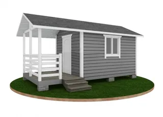 Одноэтажный дачный Дачник мини
