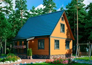 Дачный с мансардой Велес