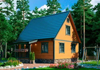 Дачный с мансардой Велес