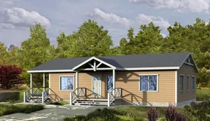 Одноэтажный коттедж Барнаул