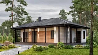 Одноэтажный коттедж Вельск