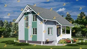 Коттедж с мансардой Севастополь