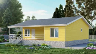 Одноэтажный коттедж Комфорт 2