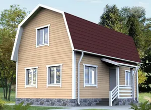 Дачный с мансардой Ясень