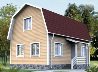 Дачный с мансардой Ясень