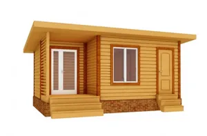 Одноэтажный дачный Кроха