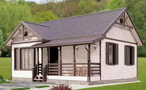 Одноэтажный коттедж Михнёво 2