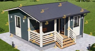 Одноэтажный дачный Фрегат