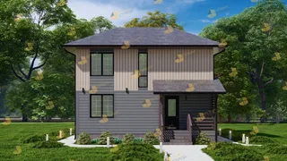 Двухэтажный коттедж Фортуна