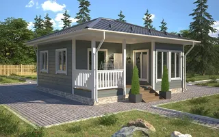 Одноэтажный коттедж Рошаль