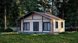 Одноэтажный дачный Карелия