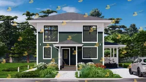 Двухэтажный коттедж Ривьера