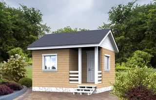 Одноэтажный дачный Садовник