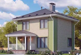 Коттедж двухэтажный Миэль