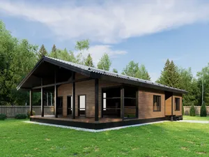 Одноэтажный коттедж Усадьба