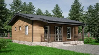 Одноэтажный коттедж Пенза