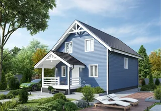 Коттедж с мансардой Растуново 3