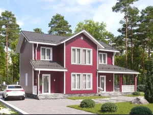 Двухэтажный коттедж Видный