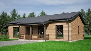 Одноэтажный коттедж Фаворит