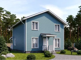 Двухэтажный коттедж Вязьма