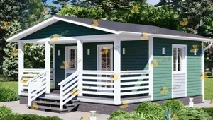 Одноэтажный дачный Ранчо