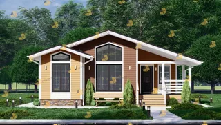 Одноэтажный коттедж Идеал