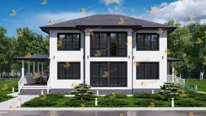 Двухэтажный коттедж Счастливый