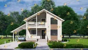 Коттедж с мансардой Кашира