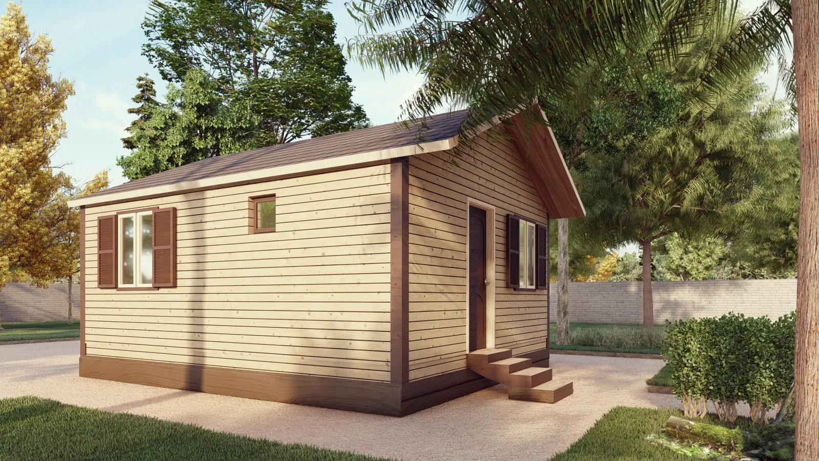 Одноэтажный дачный Гройсен