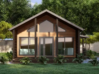 Одноэтажный коттедж Оптима макси