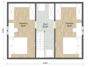 Дачный с мансардой Лесник