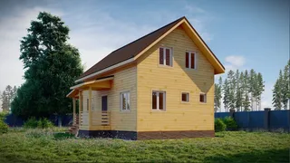 Коттедж с мансардой Подольск