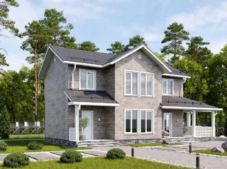 Двухэтажный коттедж Видный 2