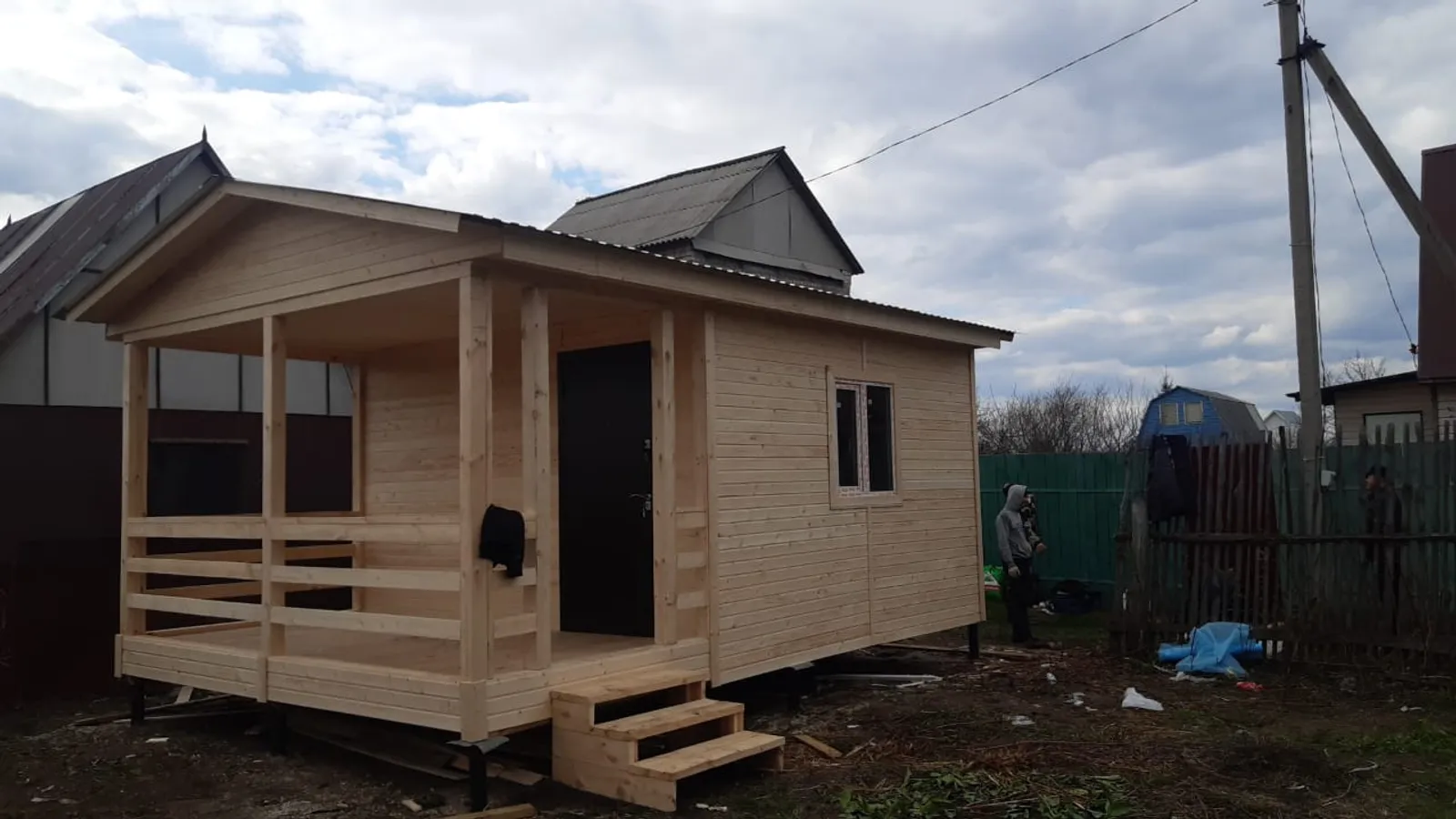 Одноэтажный дачный Дачник мини