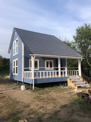 Дачный с мансардой Сказка