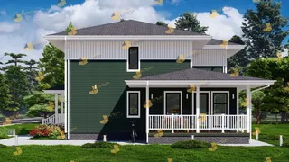 Двухэтажный коттедж Ривьера