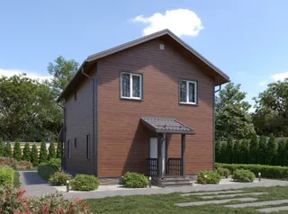 Двухэтажный коттедж Ярославль