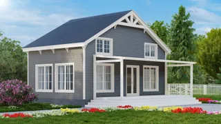 Коттедж с мансардой Воронеж