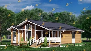 Одноэтажный коттедж Идеал