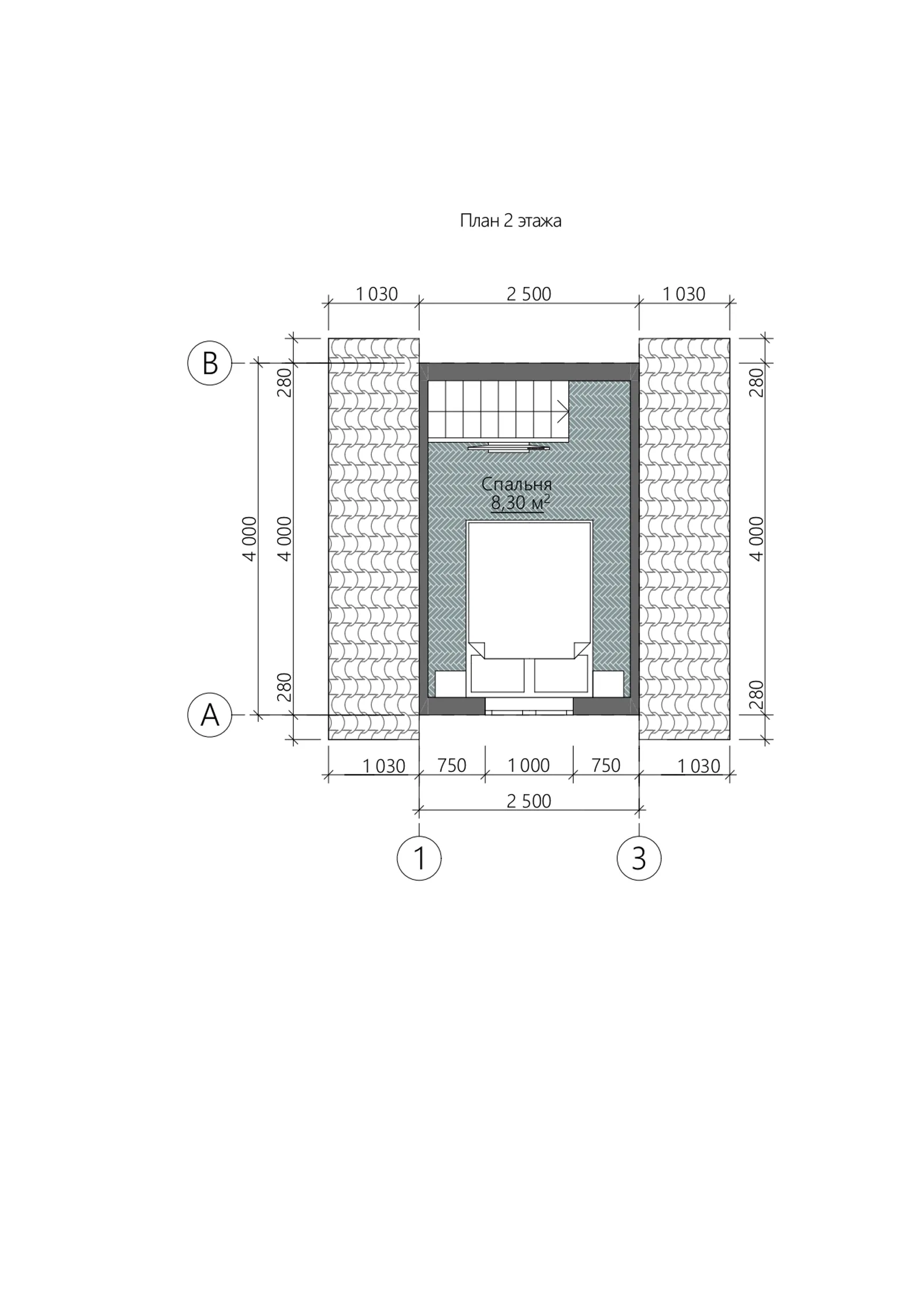 Дачный с мансардой Дача 4х4