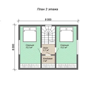 Дачный с мансардой Фантастика