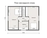 Коттедж с мансардой Подмосковье 2
