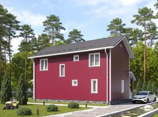 Двухэтажный коттедж Видный