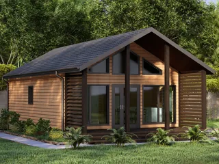 Одноэтажный коттедж Оптима макси