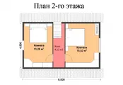 Дачный с мансардой Престиж №3