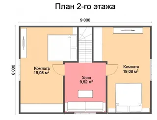Коттедж с мансардой Подмосковье 1